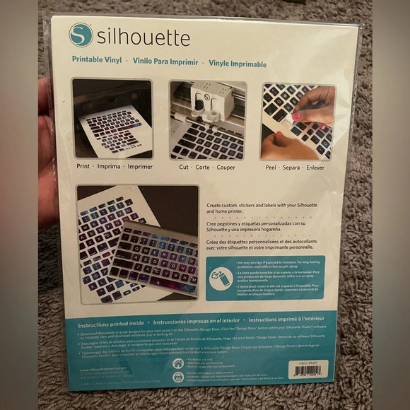 NWT Silhouette Printable Vinyl - Picture 2 of 4